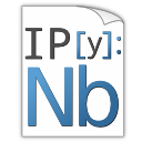 IPython notebook file icon.
